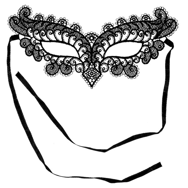 Маска карнавальная Загадка ночи/Барокко Miland