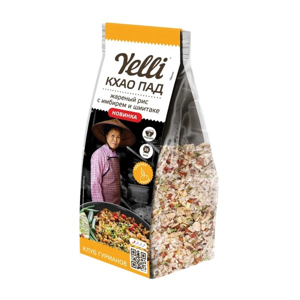 Смесь для жареного риса с имбирем и шиитаке Кхао Пад Yelli 170г