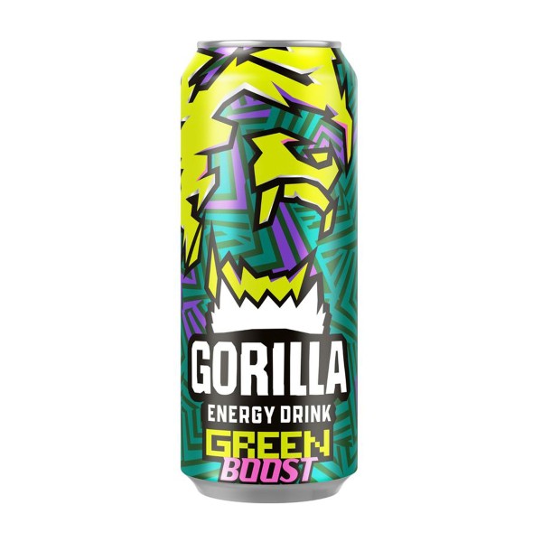 Энергетический напиток Gorilla Green boost 0,45л