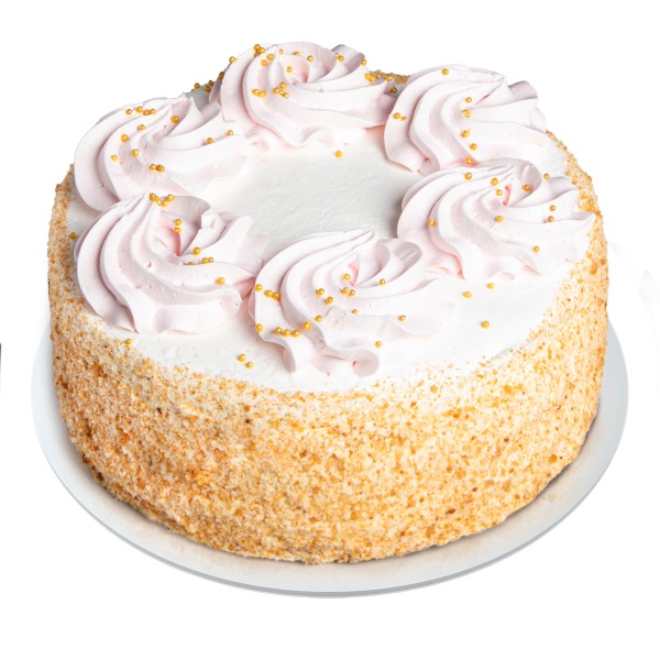 Торт Клубничный 600г производство Макси