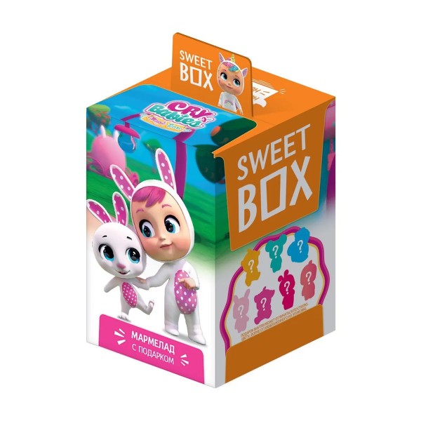 Жевательный мармелад Cry babies с игрушкой 10г Sweetbox