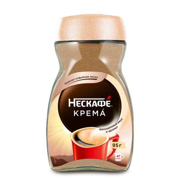 Кофе растворимый Nescafe Classic Crema 95г
