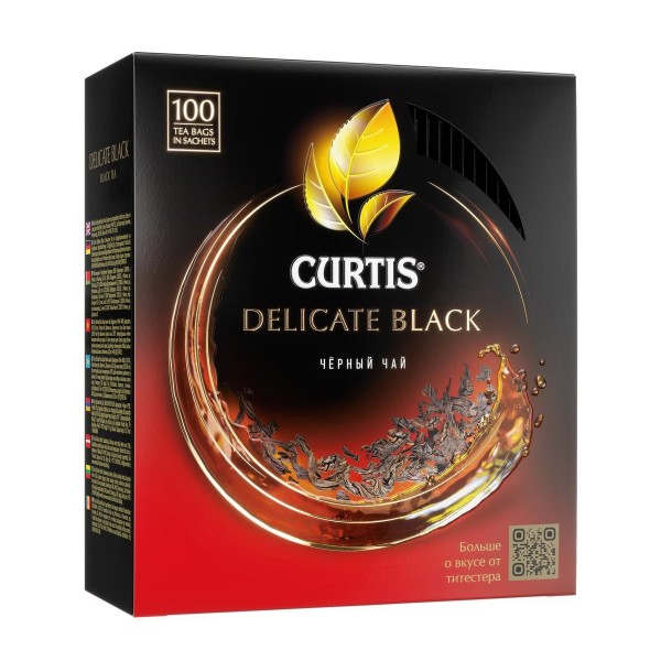 Чай черный Curtis Delicate black 100пак