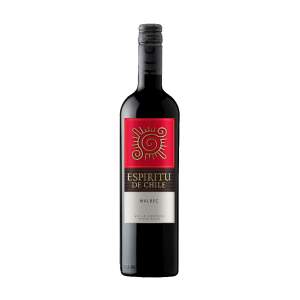 Вино сортовое красное полусухое Espiritu de Chile Malbec 12% 0,75л