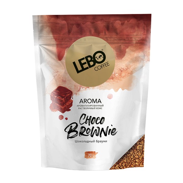 Кофе сублимированный Lebo Choco Brownie 70г