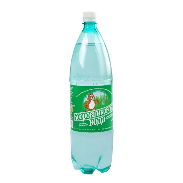 Вода питьевая минеральная газированная Бобровниковская 1,5л