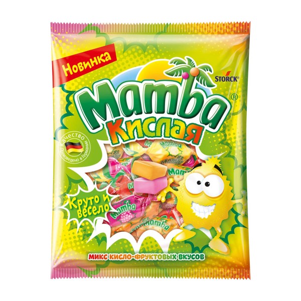 Жевательная конфета Mamba Кислая 70гр