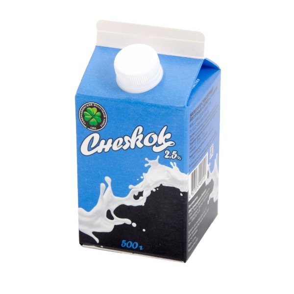Продукт кисломолочный Снежок 2,5% Северодвинск-Молоко 500г БЗМЖ