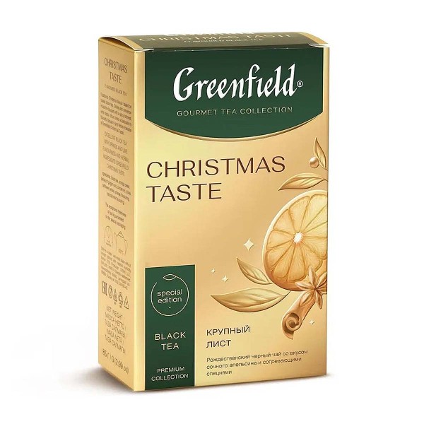 Чай черный Greenfield Christmas Toast 85г