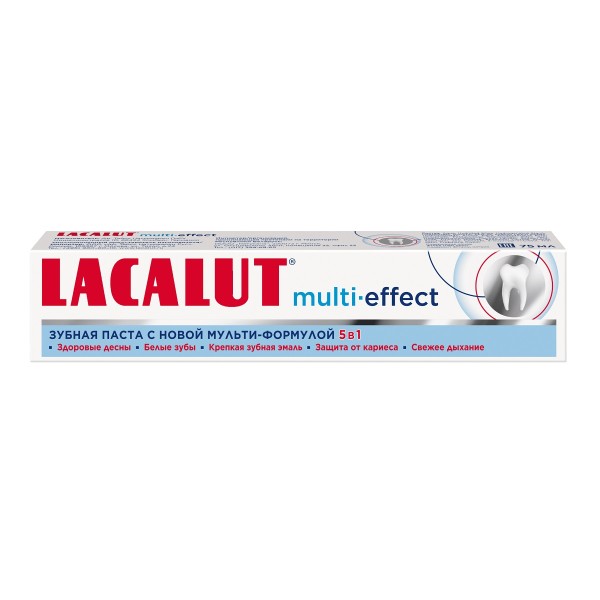 Зубная паста Lacalut Multi-effect 75мл