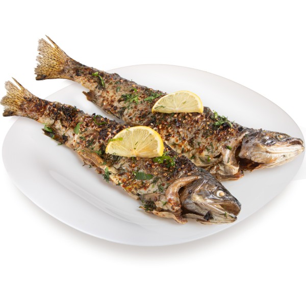 Форель радужная жареная производство Макси