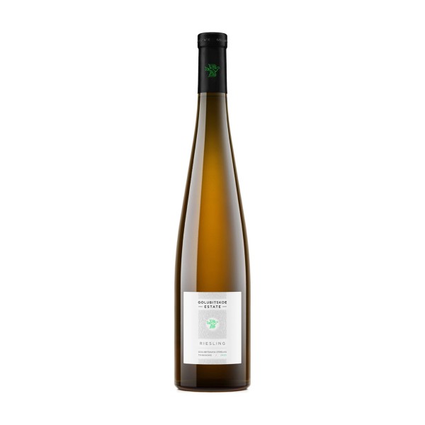 Вино белое сухое Riesling 12,2% 0,75л Поместье Голубицкое