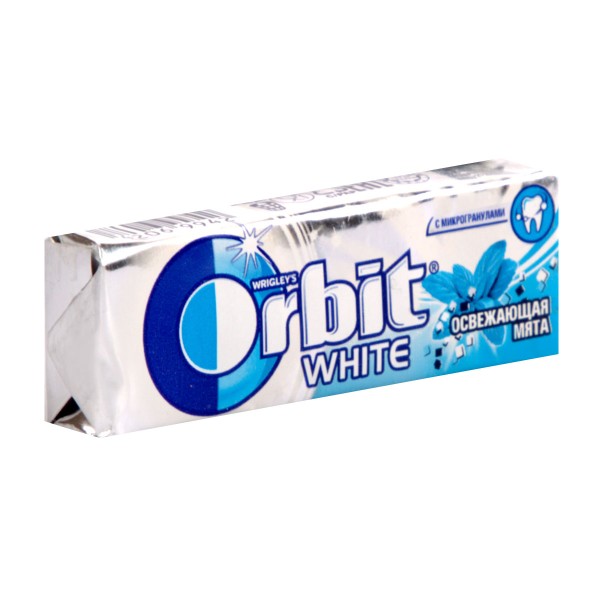 Жевательная резинка Orbit White 13,6г освежающая мята