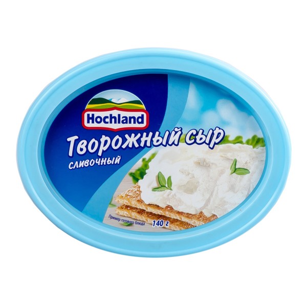 Пицца с творожным сыром хохланд