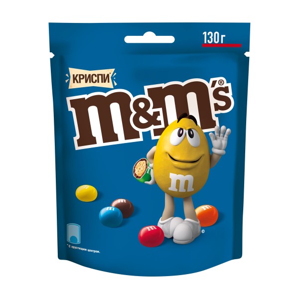 Драже M&M'S Криспи 130г