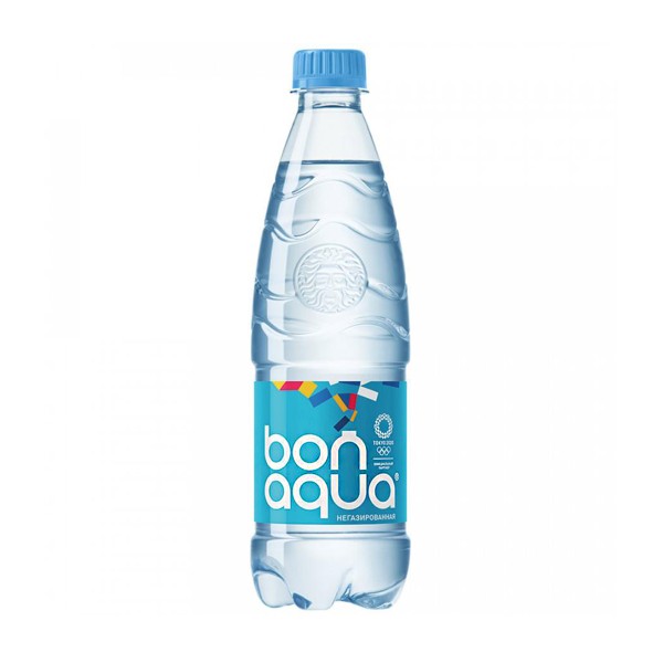 Вода питьевая Бонааква негазированная Мултон 0,5л