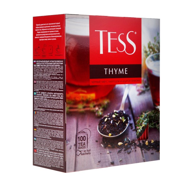 Чай черный Tess Thyme 100пак