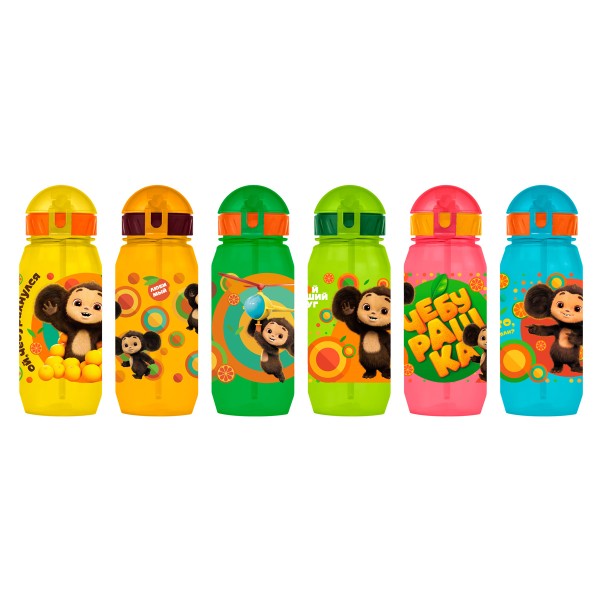 Бутылка для воды Чебурашка 400мл Wowbottles