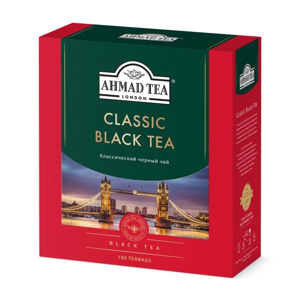 Чай черный Ahmad Tea Classic 100пак