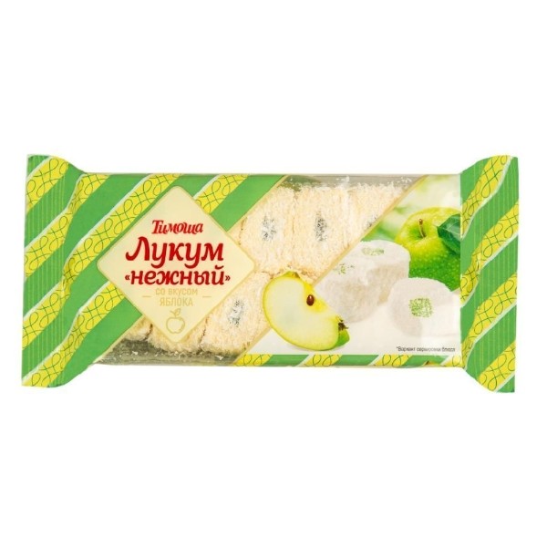 Рахат-лукум Нежный со вкусом яблока Тимоша 250г