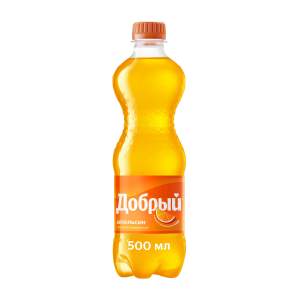 Газированный напиток Добрый Мултон 0,5л Апельсин с витамином С