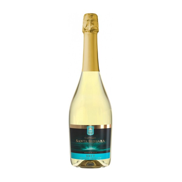 Вино игристое белое брют Castillo Santa Barbara 11% 0,75л