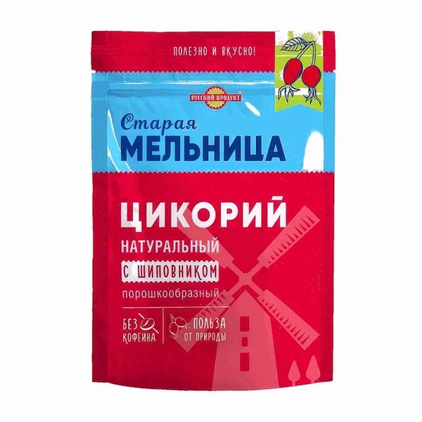 Цикорий растворимый Cтарая мельница с шиповником Русский продукт 85г