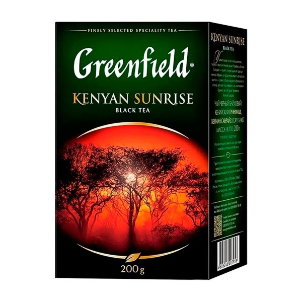 Чай черный Greenfield Kenyan Sunrise 200г