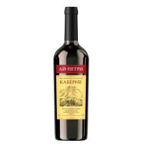 Вино красное сухое Ай-Петри Каберне 12% 0,75л