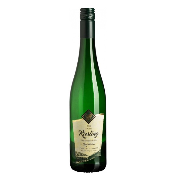 Вино белое сухое Romisches Weindorf Riesling 9% 0,75л