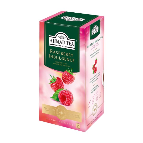 Чай черный Ahmad Tea Raspberry Indulgence 25пак