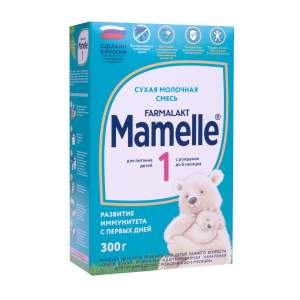 Детское питание Mamelle смесь молочная сухая Фармалакт 300г 0-6 месяцев