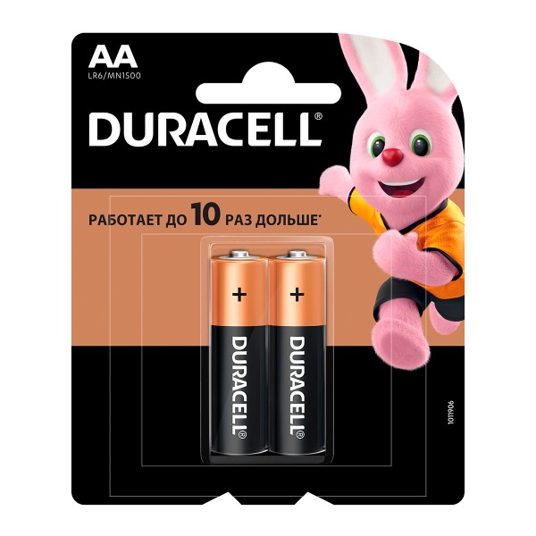 Батарейка Duracell basic LR6-2BL АА 2шт