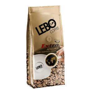 Кофе в зернах Lebo extra арабика 250г