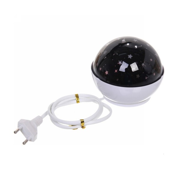 Диско-шар Star Lights светодиодный RGB 10х8см Серпантин