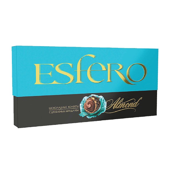 Шоколадные конфеты Esfero Almond 154г Донко