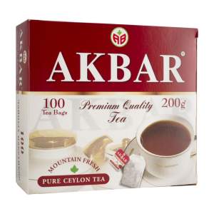 Чай черный Akbar 100пак