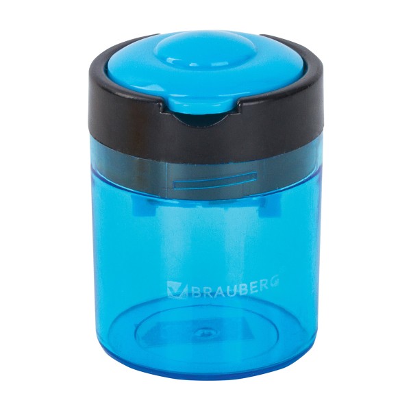 Точилка Office Round с контейнером Brauberg