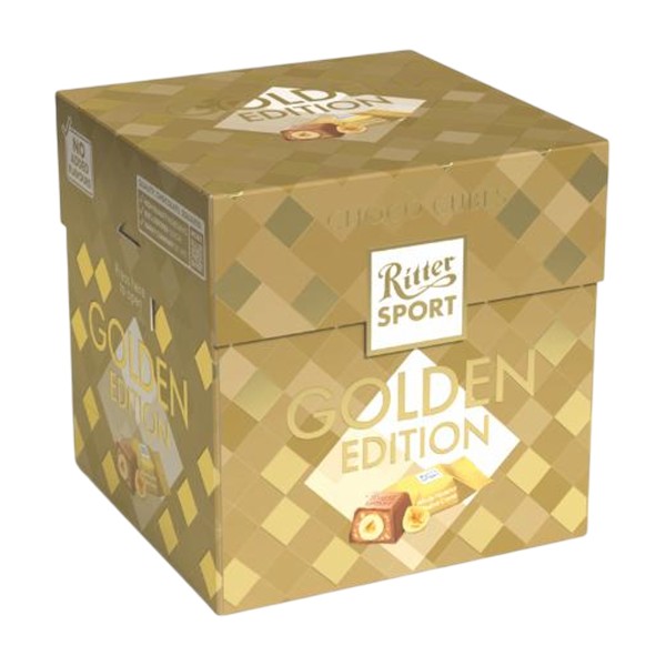 Шоколадные конфеты Ritter Sport Golden edition 148г
