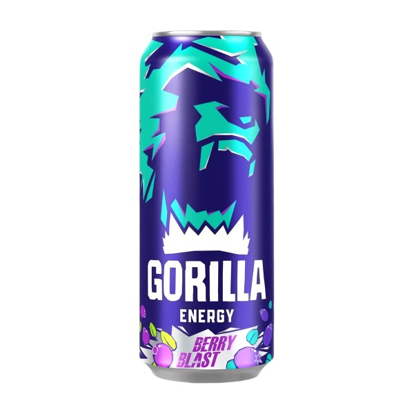 Энергетический напиток Gorilla Berry Blast 0,45л