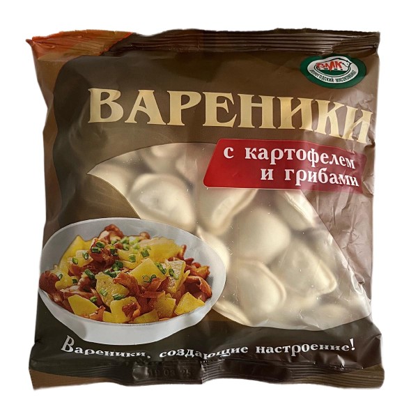 Вареники с картофелем и грибами Вологодский мясокомбинат 450г