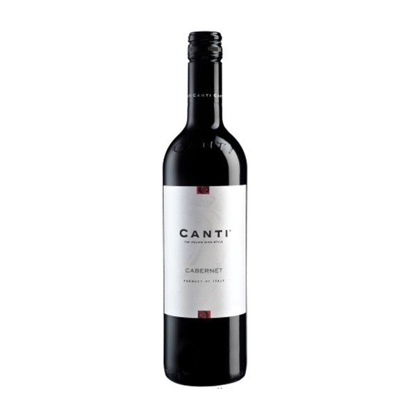 Вино красное сухое Canti Cabernet 11,5% 0,75л