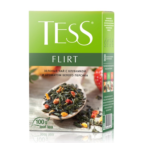 Чай зеленый Tess Flirt 100г