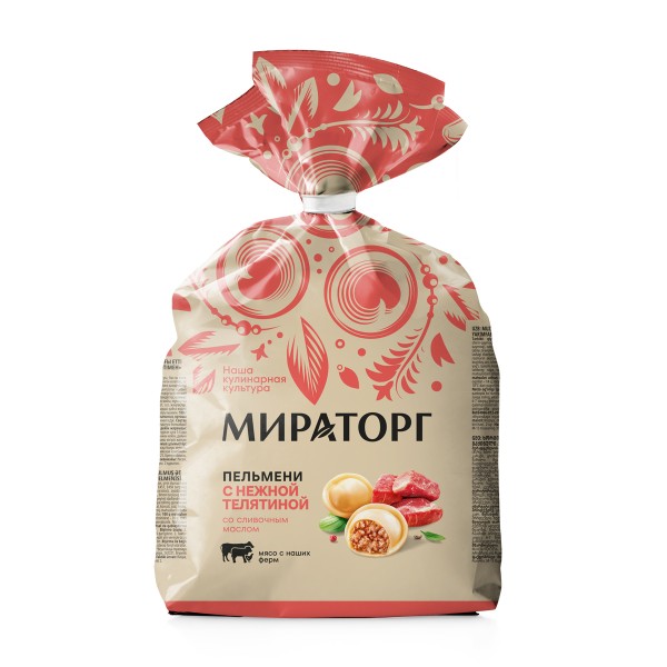 Пельмени с нежной телятиной Мираторг 700г