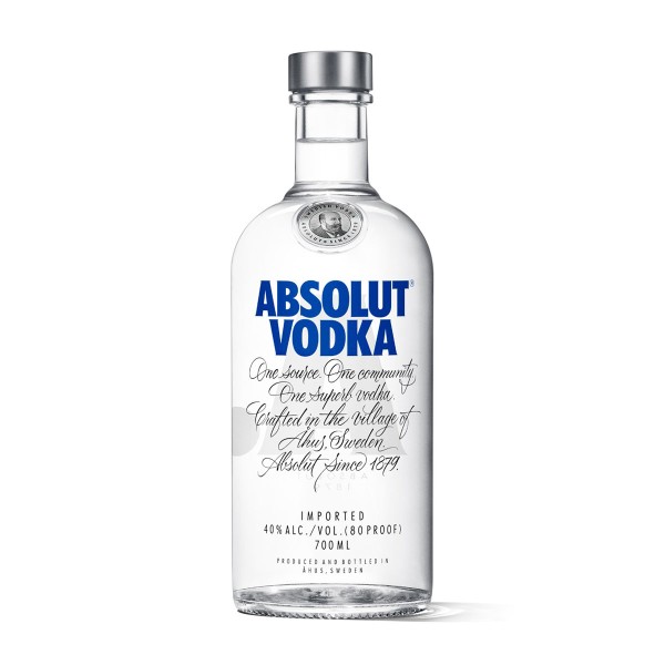 Водка Absolut 40% 0,7л