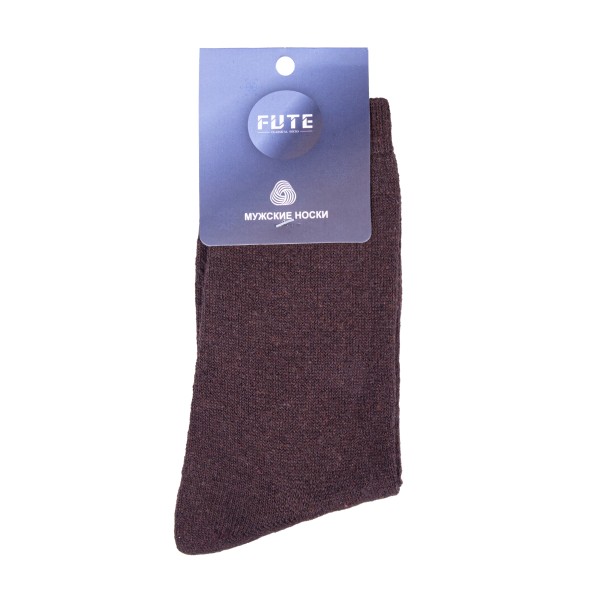 Носки мужские тонкая шерсть высокие ассорти р.40-44 Fute