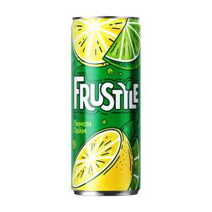 Напиток сильногазированный Frustyle лимон лайм 0,33л