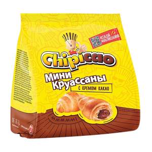 Круассаны мини Chipicao 50г какао