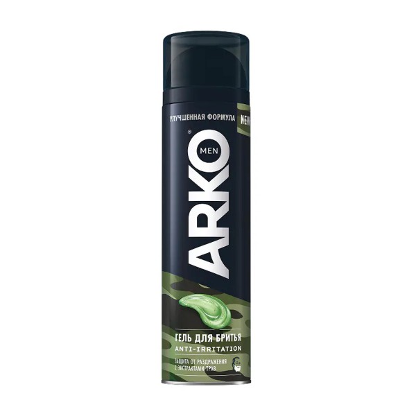 Гель для бритья Arko Men 200мл anti-irritation