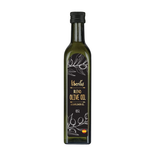 Масло оливковое Premium Blend c добавлением подсолнечного 49% 0,5л